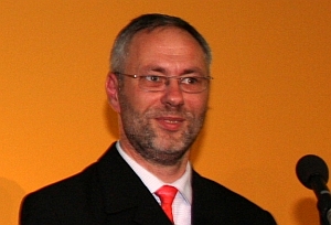 Dag Klimas beim Vortrag anlässlich vom Linux-Tag Dag Klimas beim Vortrag anlässlich vom Linux-Tag
